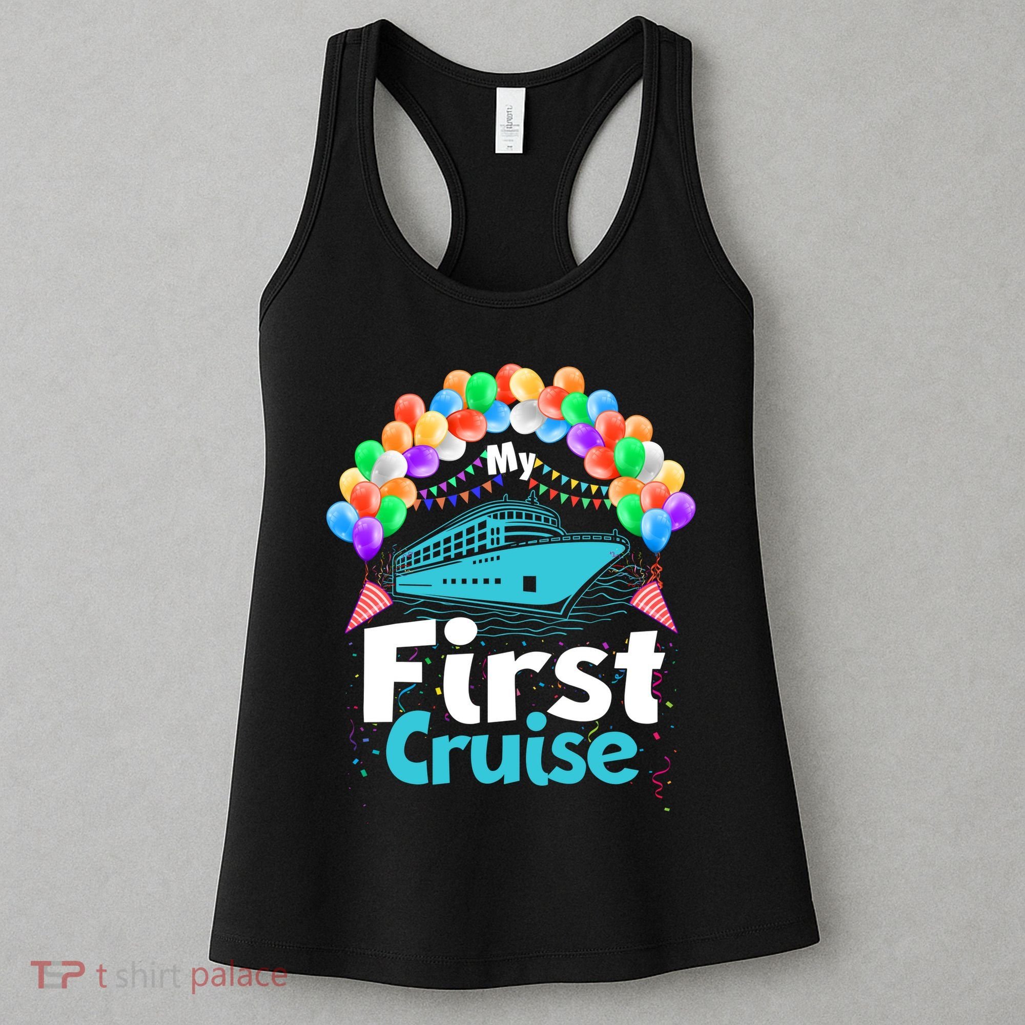 Vacation Time My First Crusie Women's Tank Top