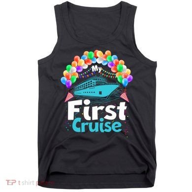 Vacation Time My First Crusie Tank Top