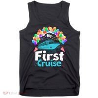 Vacation Time My First Crusie Tank Top thumb 0