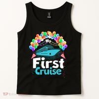 Vacation Time My First Crusie Tank Top thumb 2