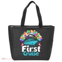 Vacation Time My First Crusie Tote Bag thumb 0