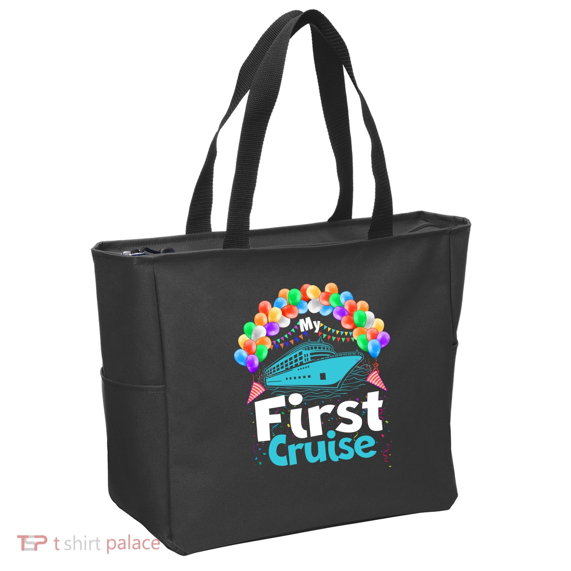 Vacation Time My First Crusie Tote Bag