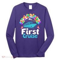 Vacation Time My First Crusie Long Sleeve Shirt thumb 0