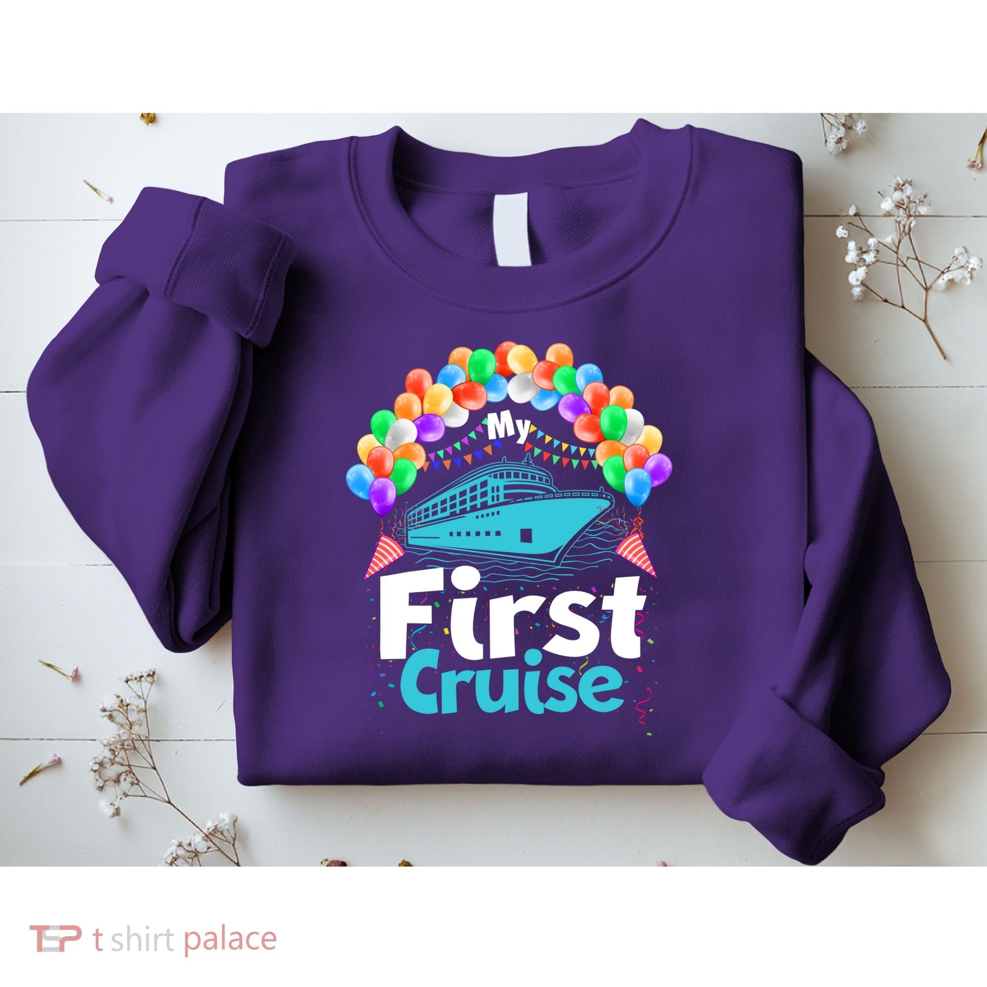 Vacation Time My First Crusie Sweatshirt