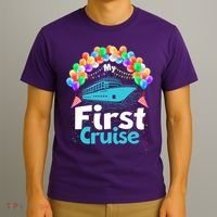 Vacation Time My First Crusie T-Shirt thumb 3