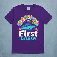 Vacation Time My First Crusie T-Shirt thumb 5