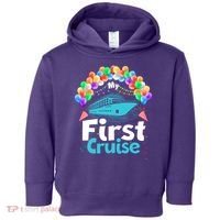 Vacation Time My First Crusie Toddler Hoodie thumb 0