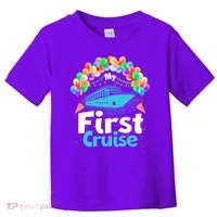 Vacation Time My First Crusie Toddler T-Shirt thumb 0