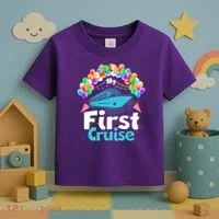 Vacation Time My First Crusie Toddler T-Shirt thumb 3