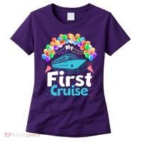 Vacation Time My First Crusie Women's T-Shirt thumb 0