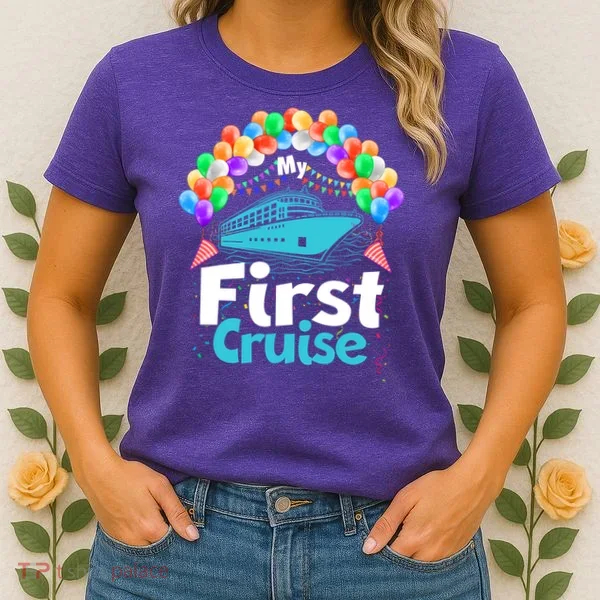 Vacation Time My First Crusie Women's T-Shirt