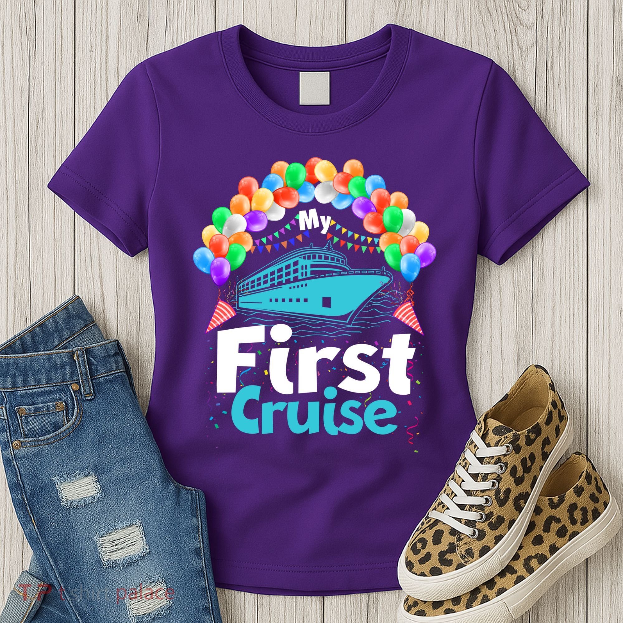 Vacation Time My First Crusie Women's T-Shirt
