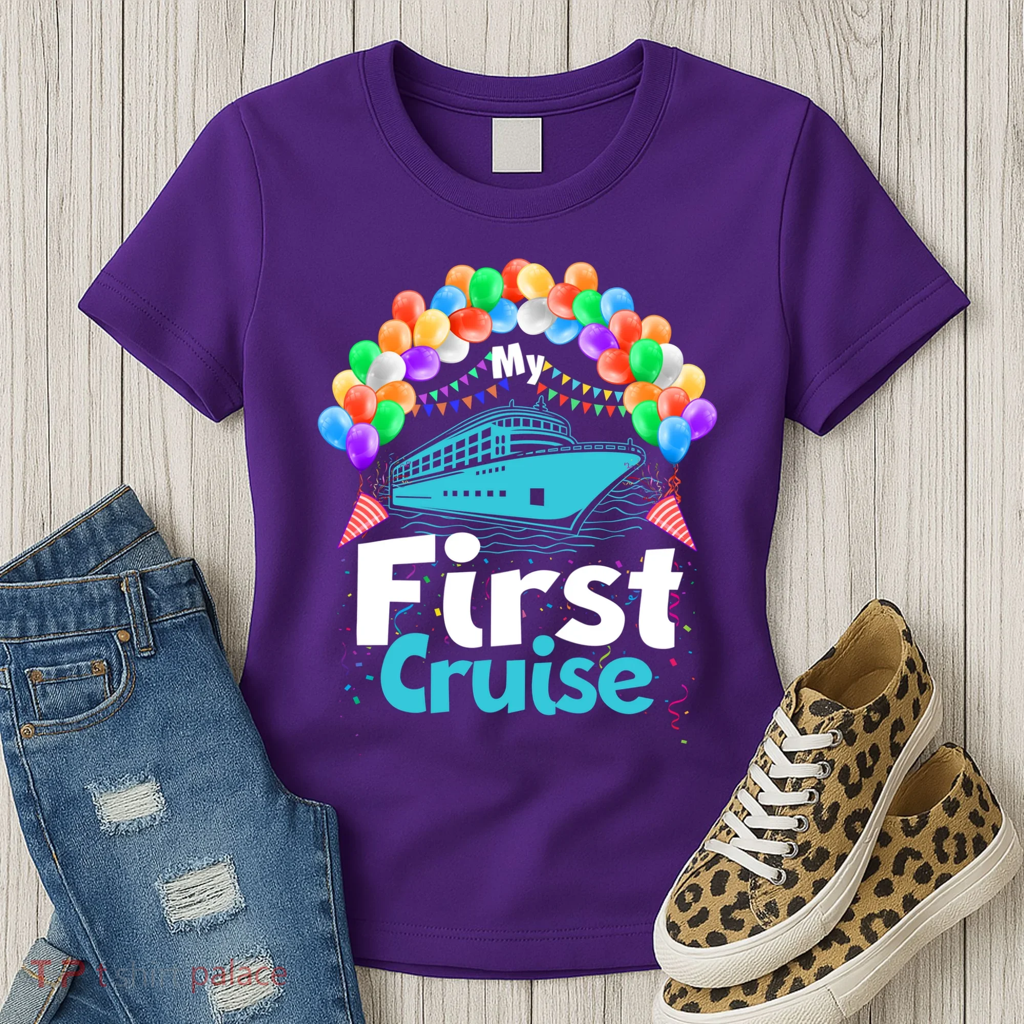 Vacation Time My First Crusie Women's T-Shirt