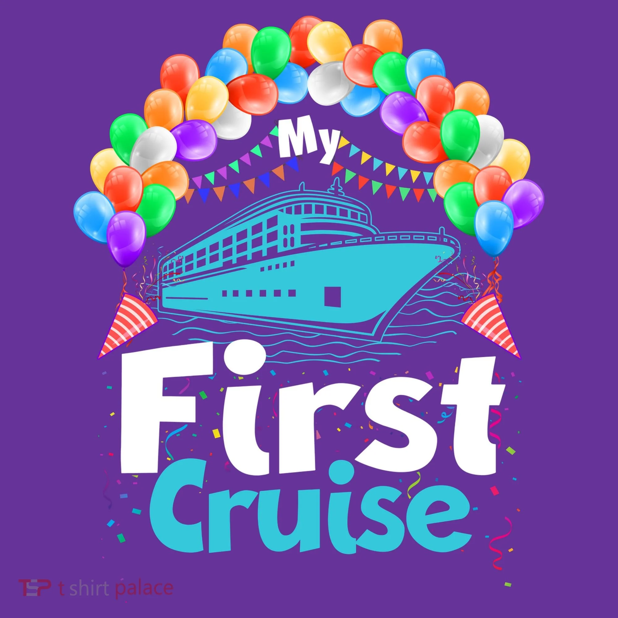 Vacation Time My First Crusie Women's T-Shirt