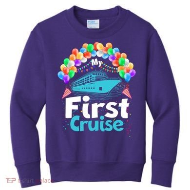 Vacation Time My First Crusie Kids Sweatshirt