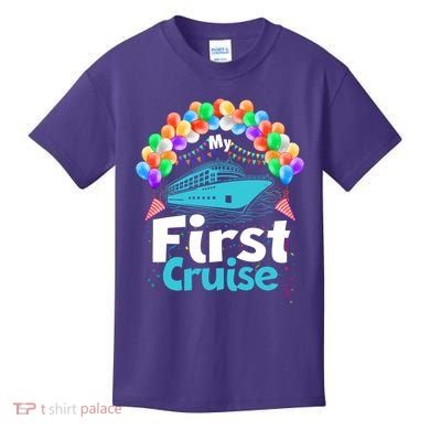 Vacation Time My First Crusie Kids T-Shirt