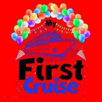 Vacation Time My First Crusie Santa Hat thumb 1