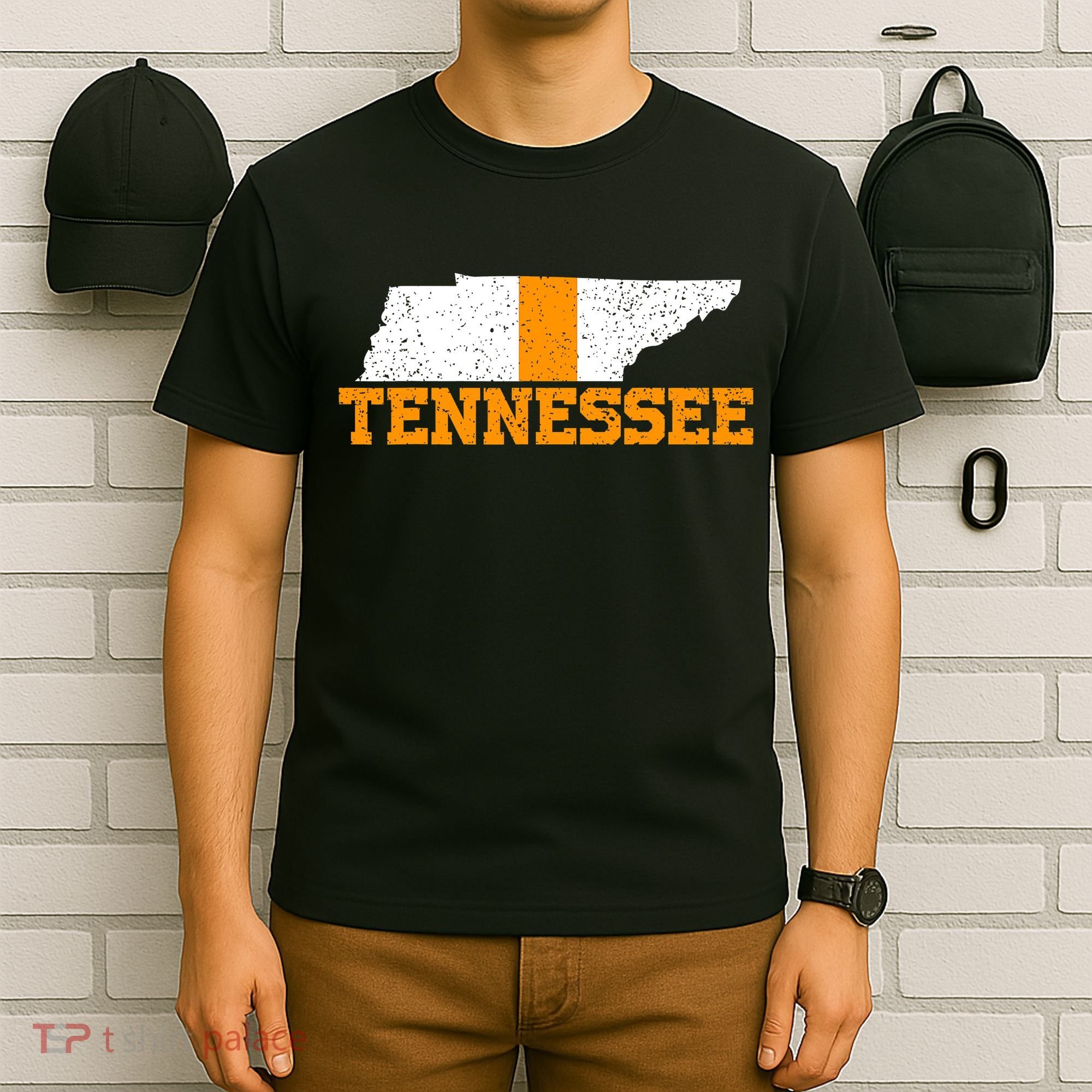 Vintage Tennessee Map Girls Boys Tennessee T-Shirt