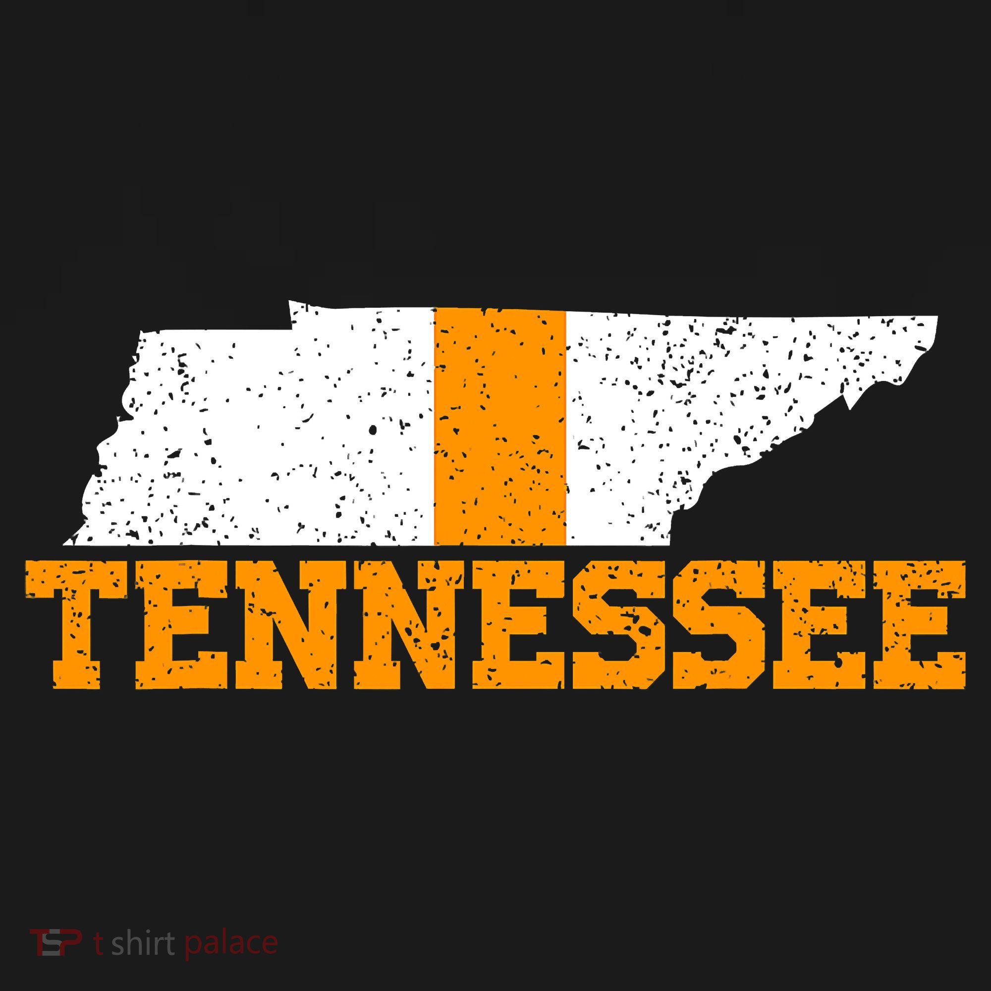 Vintage Tennessee Map Girls Boys Tennessee T-Shirt