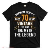 Vintage The Man Myth Legend 70 Yrs 70th Birthday Shirt T-Shirt thumb 0