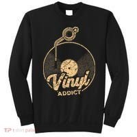 Vinyl Turntable Music Retro LP Record Player DJ Sweatshirt thumb 0