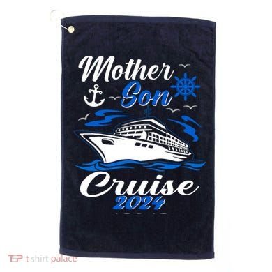 Vacation Trip Matching Golf Towel