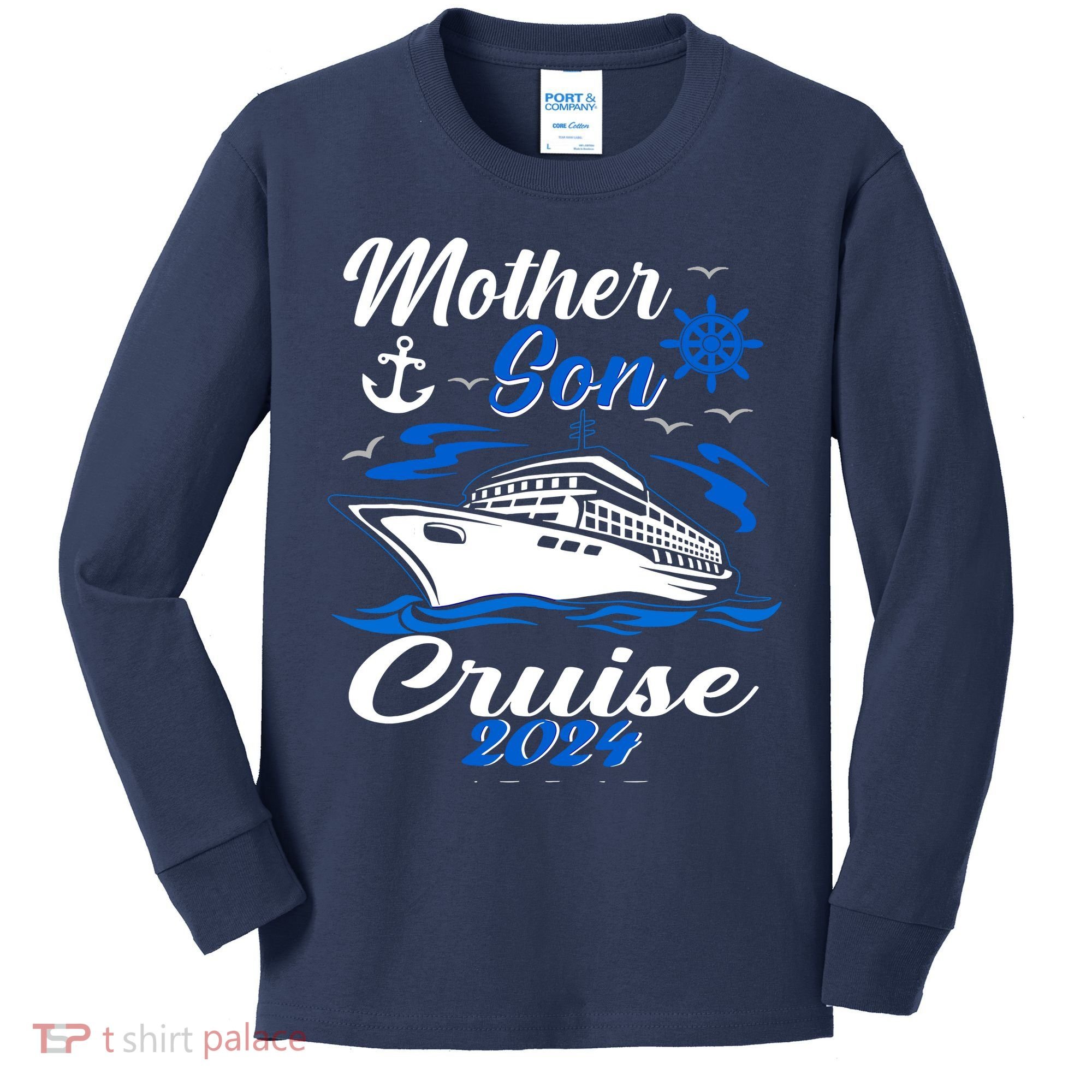 Vacation Trip Matching Kids Long Sleeve Shirt