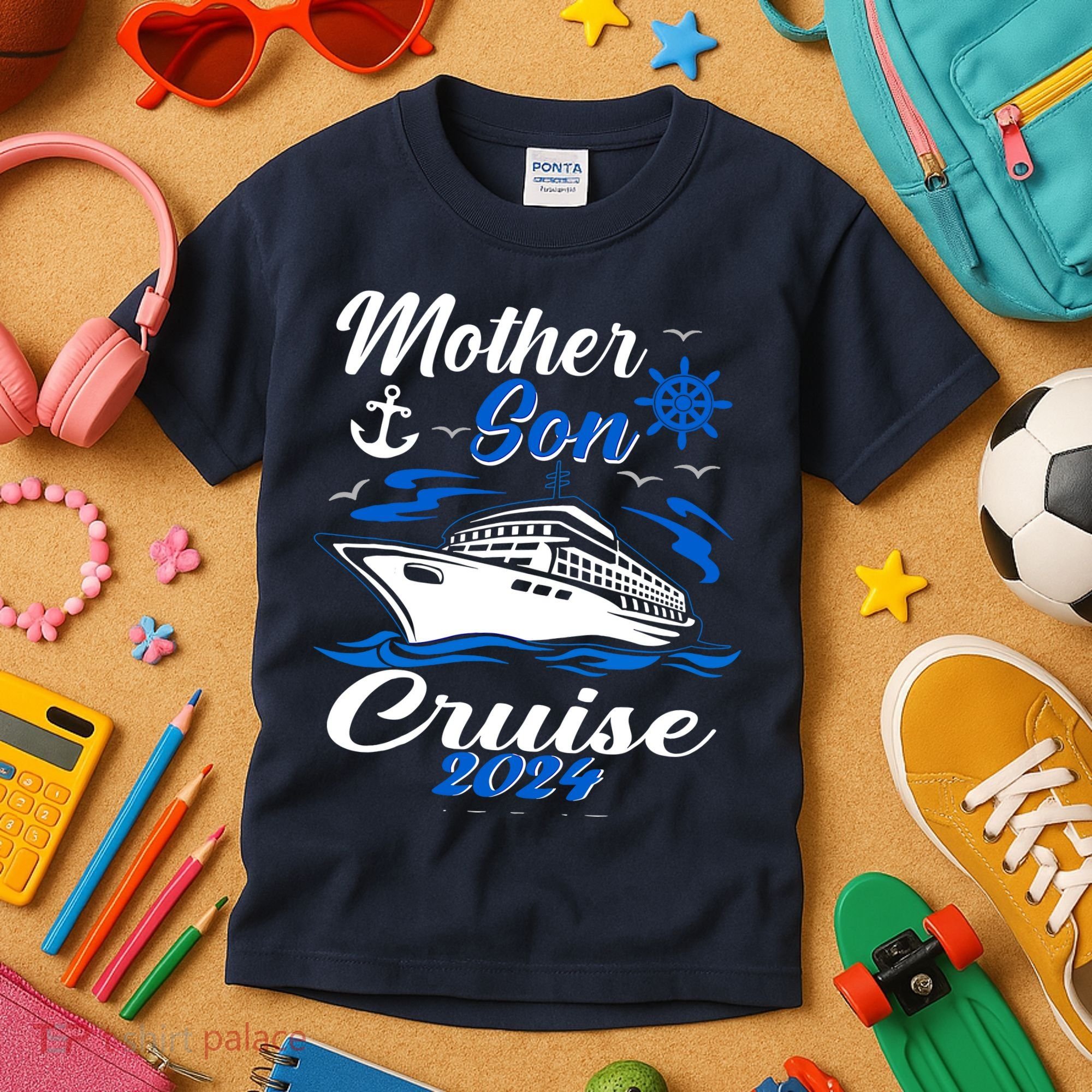 Vacation Trip Matching Kids T-Shirt
