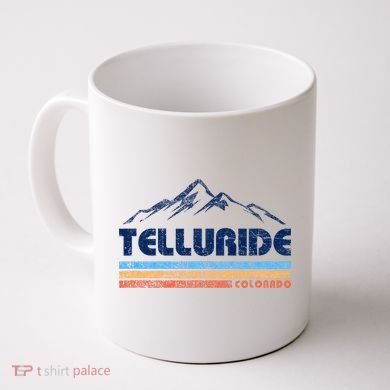 Vintage Telluride Mountain Coffee Mug