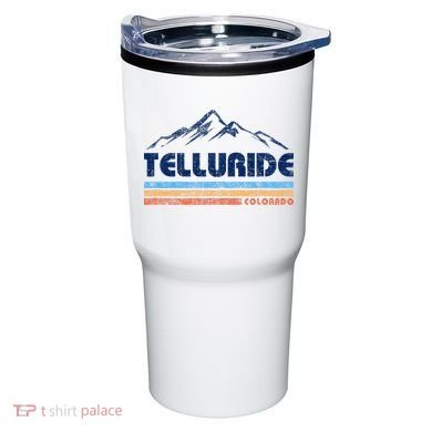 Vintage Telluride Mountain Tumbler