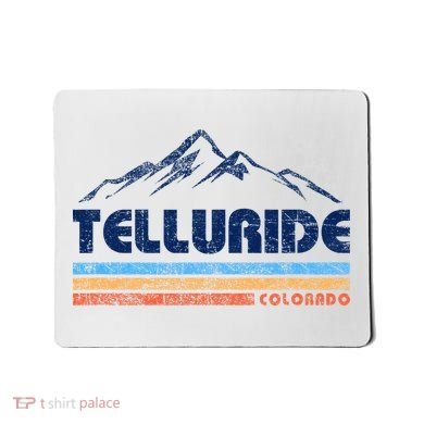 Vintage Telluride Mountain Mousepad