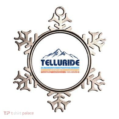 Vintage Telluride Mountain Ornament