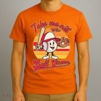 Vintage Take Me Out To The Ball Game Mascot T-Shirt thumb 3