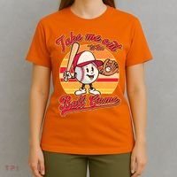 Vintage Take Me Out To The Ball Game Mascot T-Shirt thumb 4