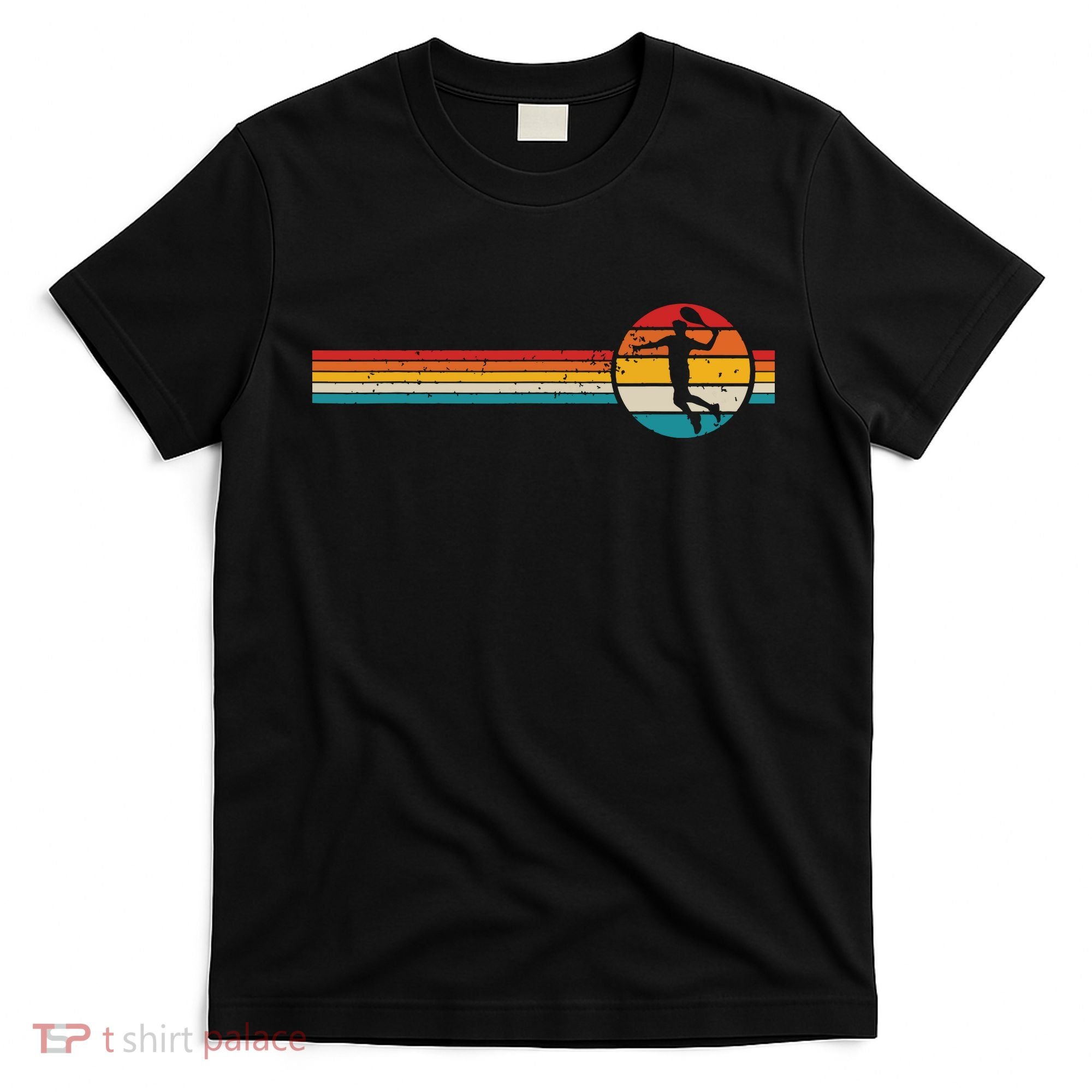 Vintage Tennis Player Sports Retro Tennis T-Shirt