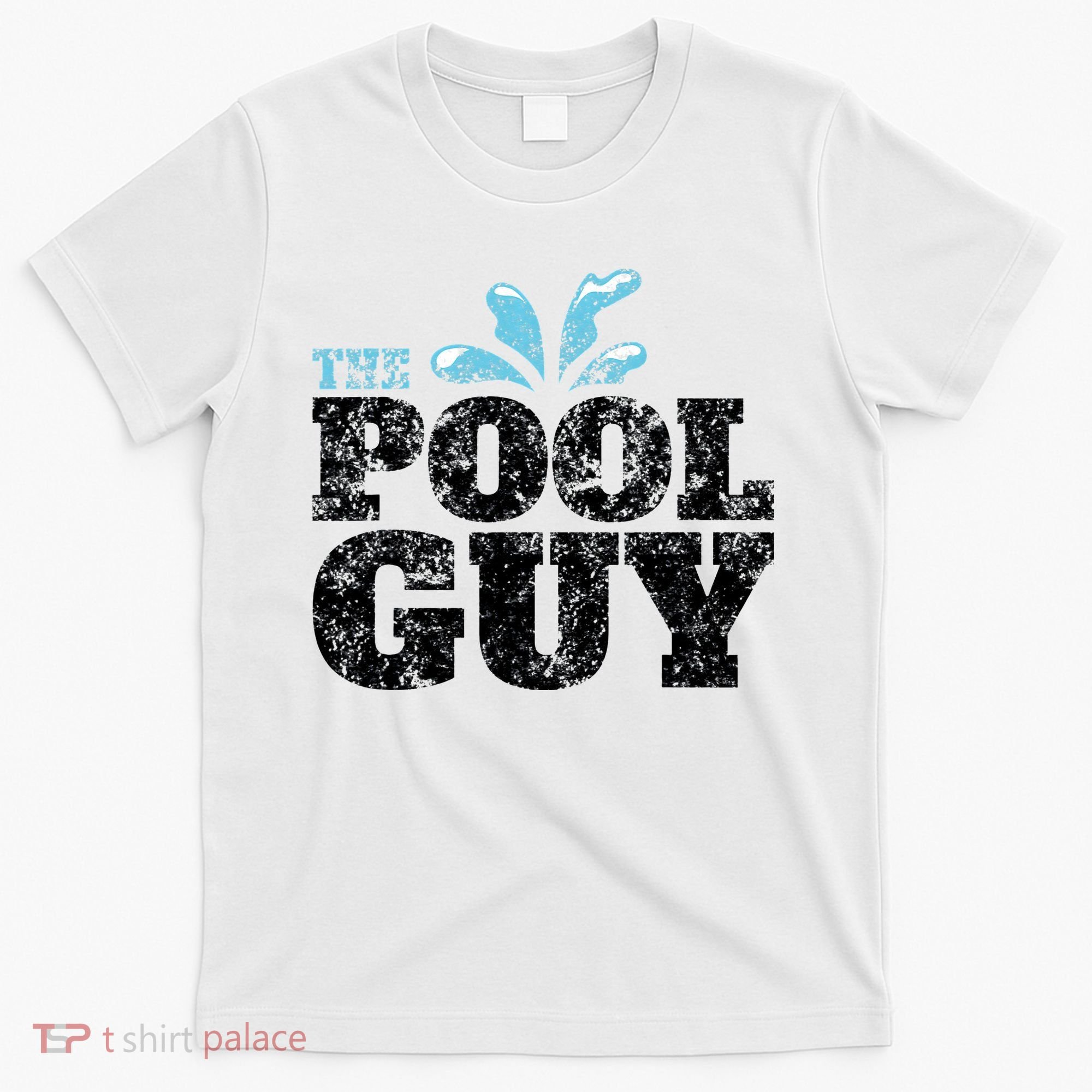Vintage The Pool Guy Funny Swimming T-Shirt