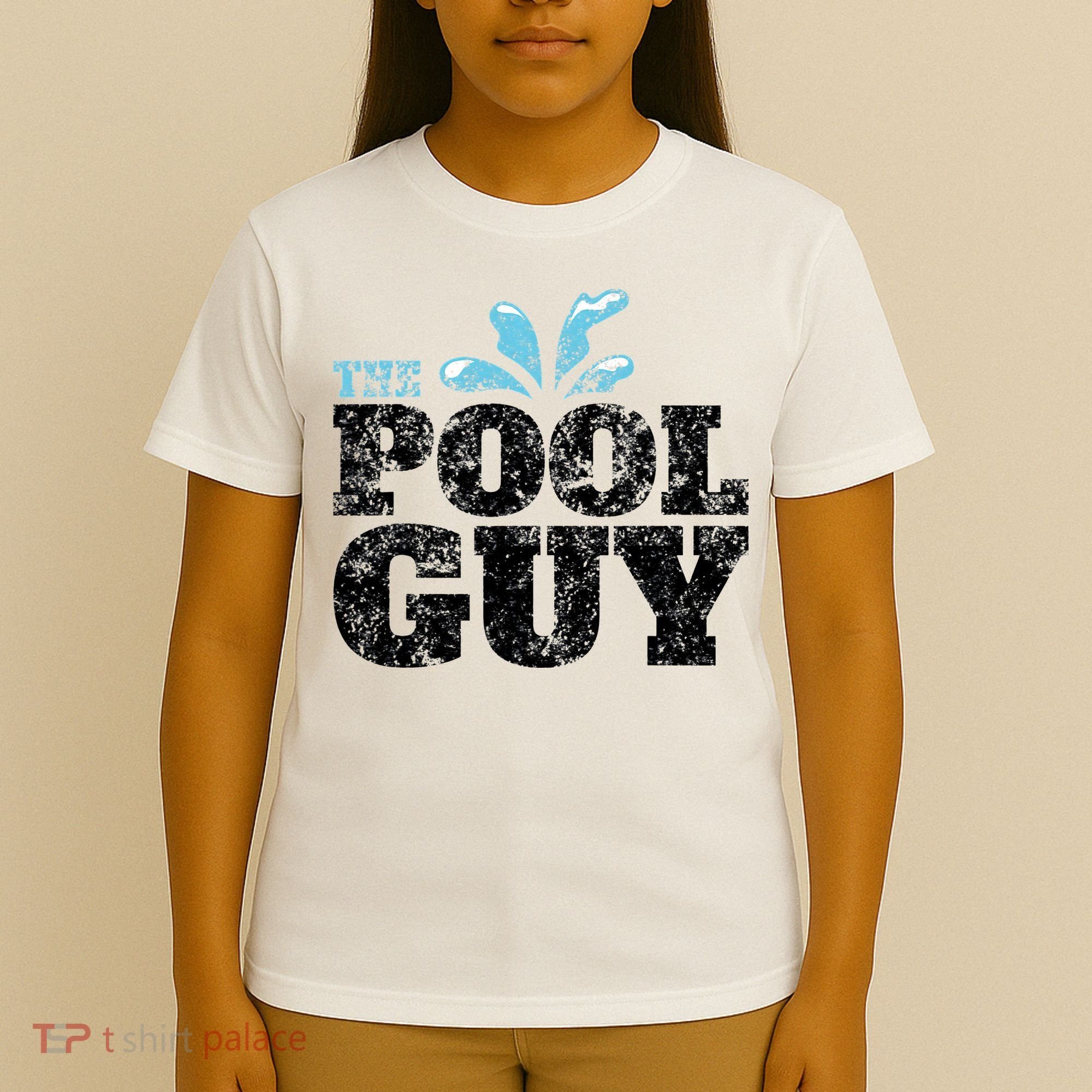 Vintage The Pool Guy Funny Swimming T-Shirt