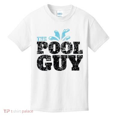 Vintage The Pool Guy Funny Swimming Kids T-Shirt