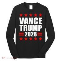 Vance Trump Presidential Election 2028 Political Long Sleeve Shirt thumb 0