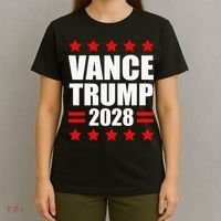 Vance Trump Presidential Election 2028 Political T-Shirt thumb 4