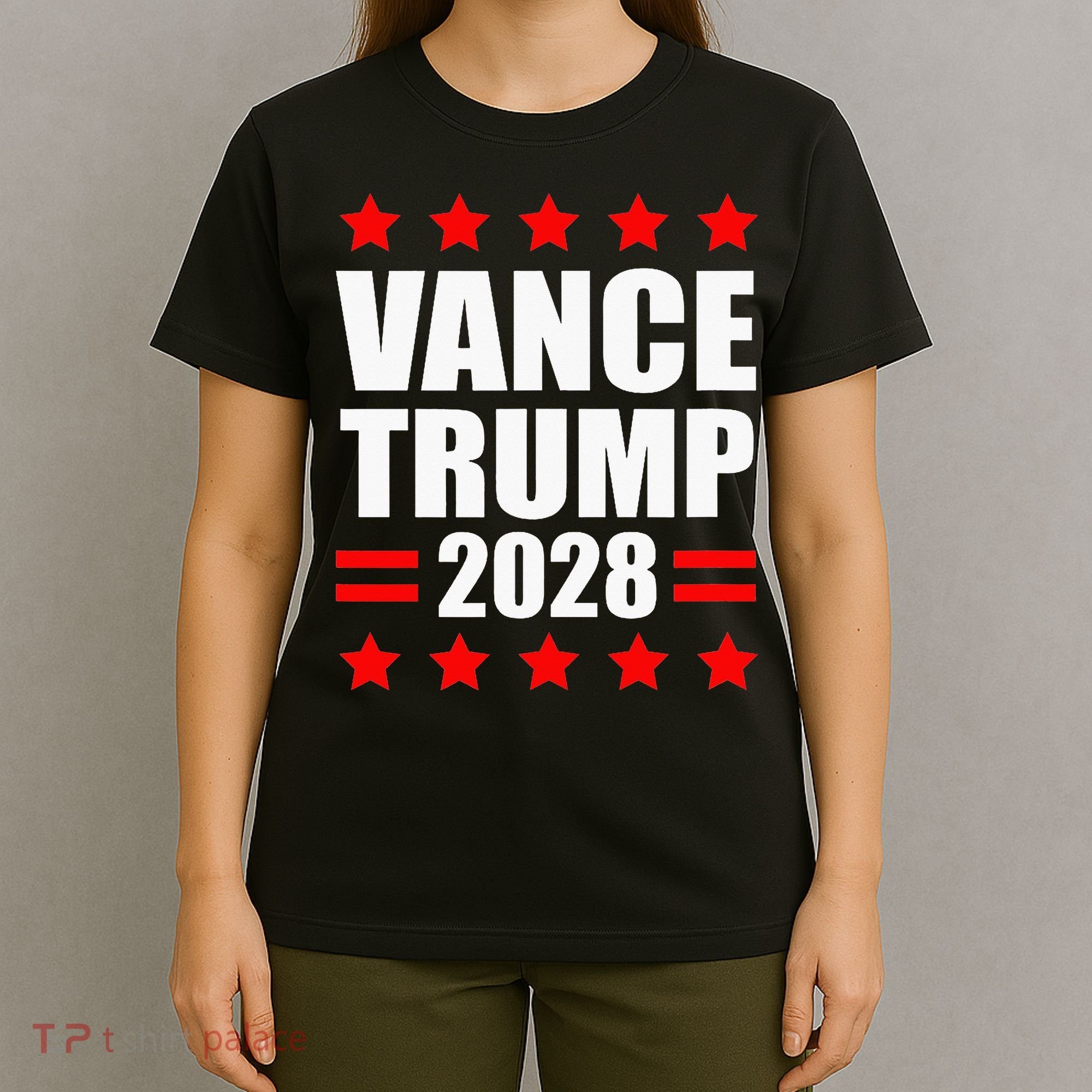Vance Trump Presidential Election 2028 Political T-Shirt