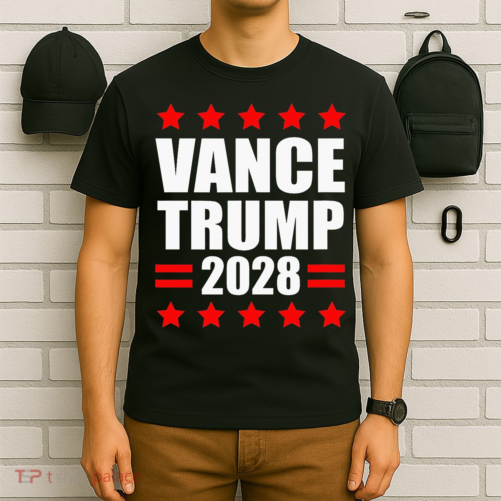 Vance Trump Presidential Election 2028 Political T-Shirt