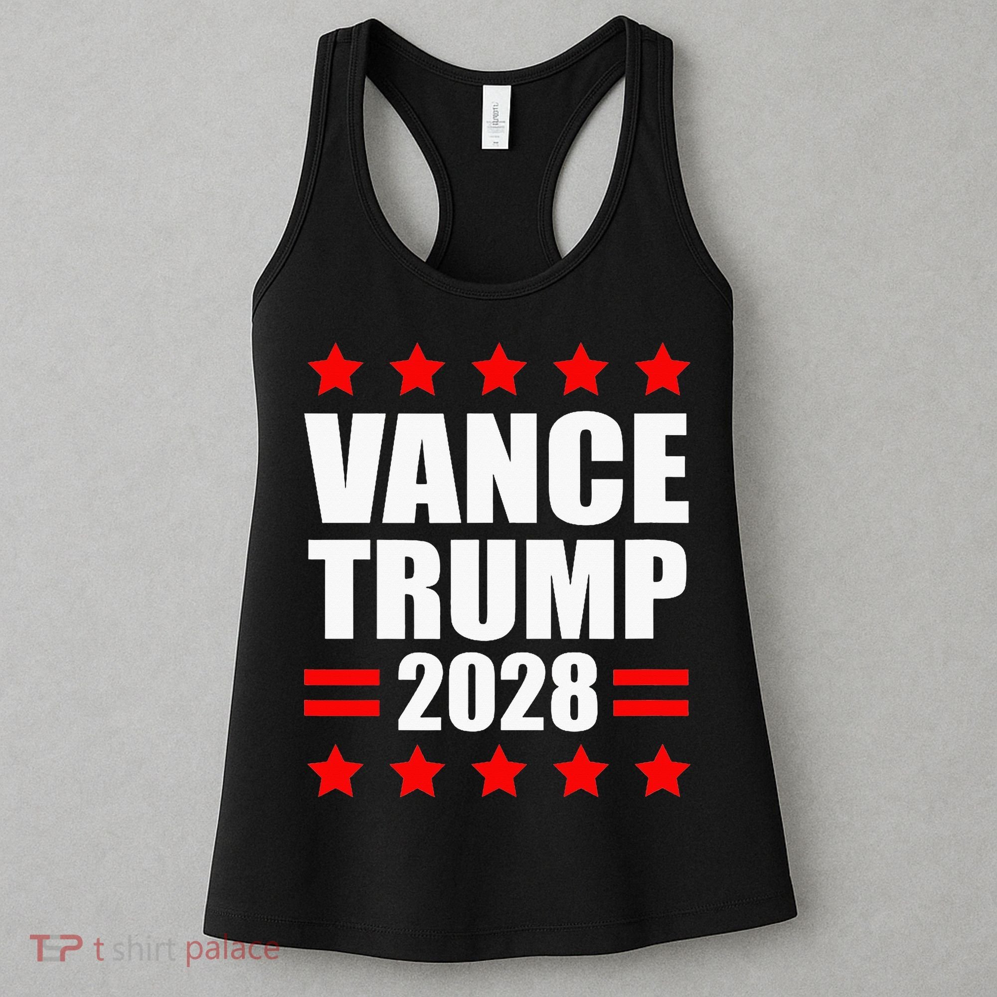 Vance Trump Presidential Election 2028 Political Women's Tank Top