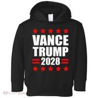 Vance Trump Presidential Election 2028 Political Toddler Hoodie thumb 0