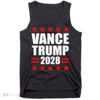Vance Trump Presidential Election 2028 Political Tank Top thumb 0