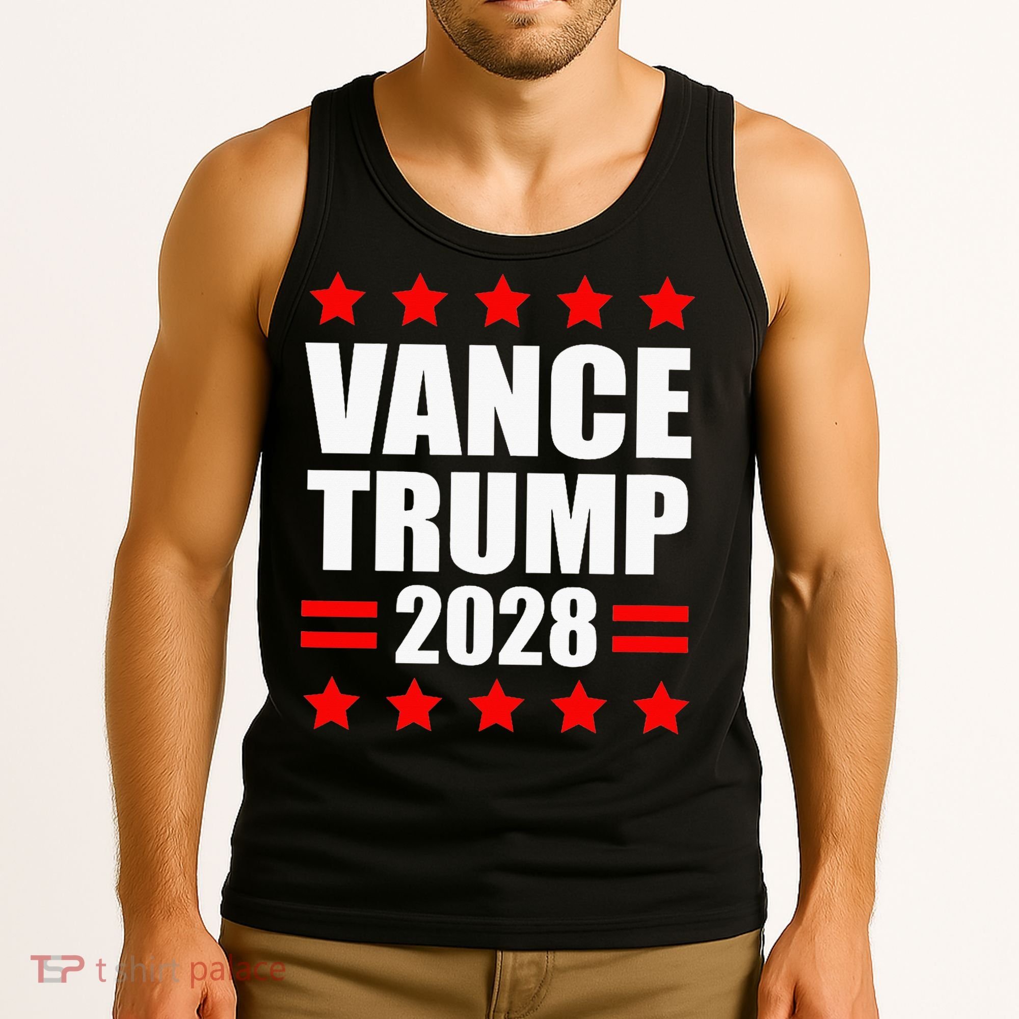 Vance Trump Presidential Election 2028 Political Tank Top