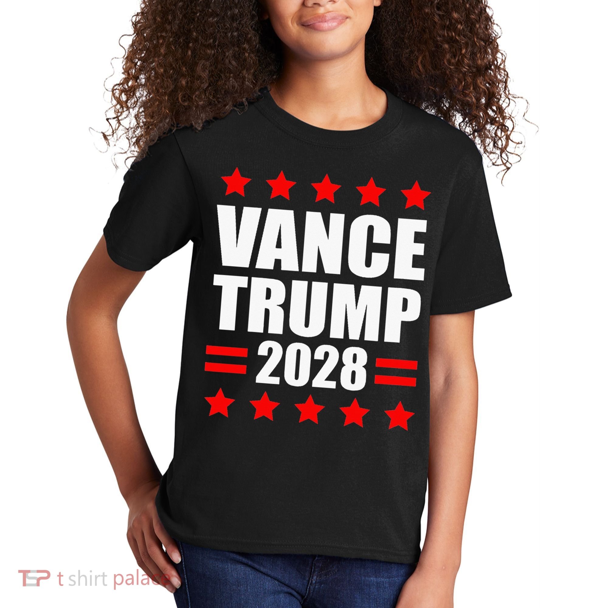 Vance Trump Presidential Election 2028 Political Kids T-Shirt