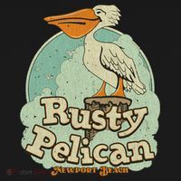 Vintage The Rusty Pelican 1972 Newport Beach T-Shirt thumb 7