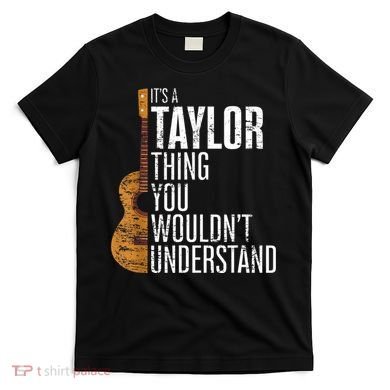 Vintage Taylor Retro ItS A Taylor Thing First Name 70S T-Shirt