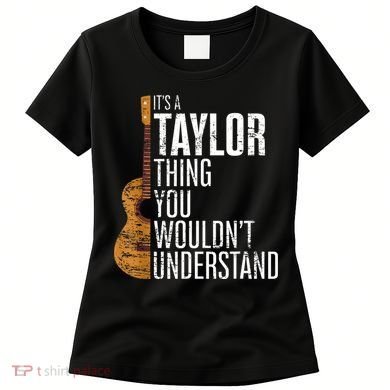 Vintage Taylor Retro ItS A Taylor Thing First Name 70S Women's T-Shirt